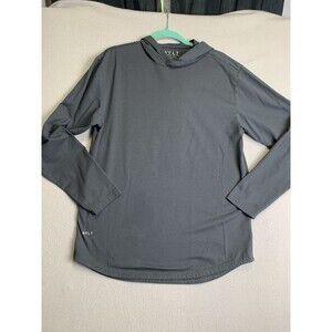 BYLT Premium Basics Hoodie Men Large Dark Gray Long Sleeve Lightweight